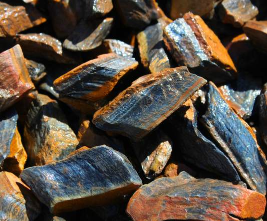 Blue Tiger's Eye | Tumbling Rough