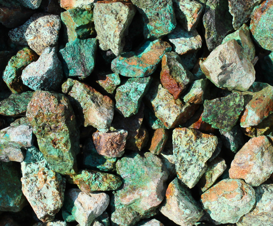 African Turquoise | Tumbling Rough