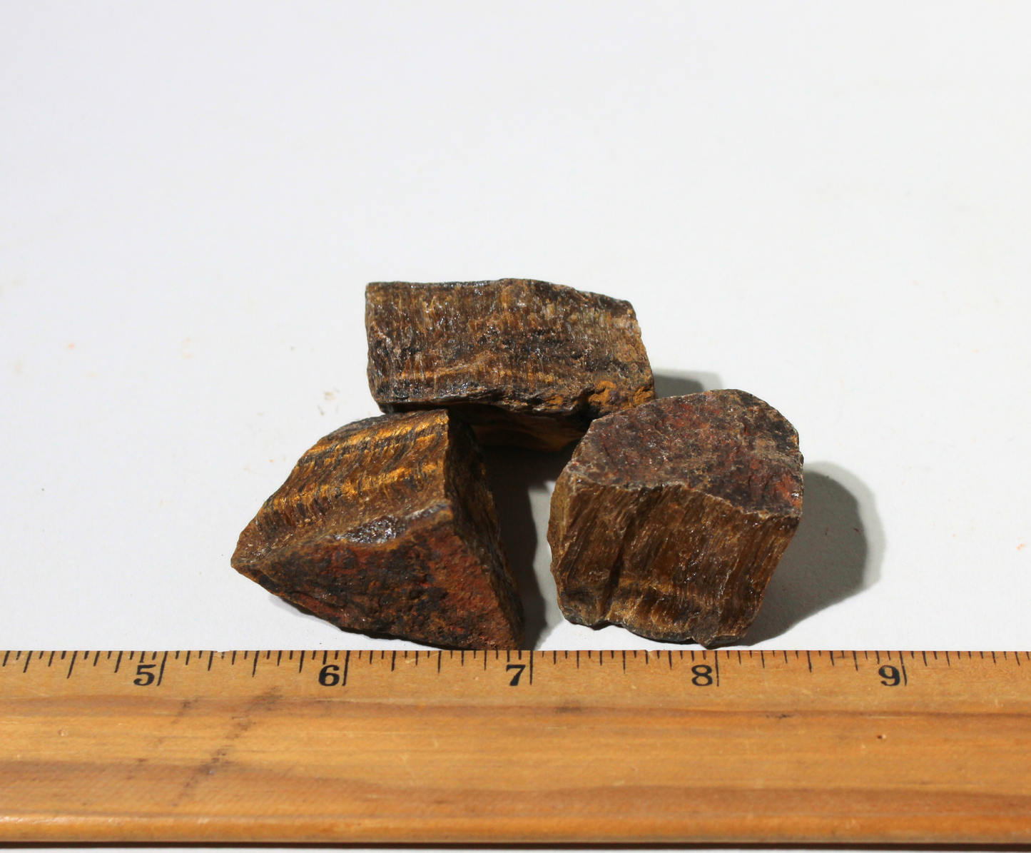 Gold Tiger's Eye | Tumbling Rough