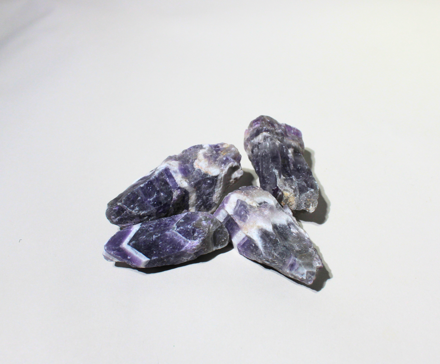Chevron Amethyst | Large Tumbling Rough Rocks | 2" - 3.5" Raw Crystals