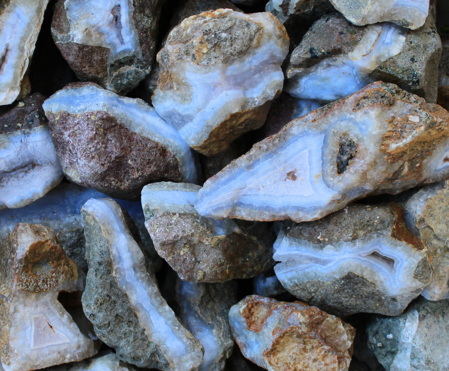 Blue Lace Agate | Tumbling & Lapidary Rough