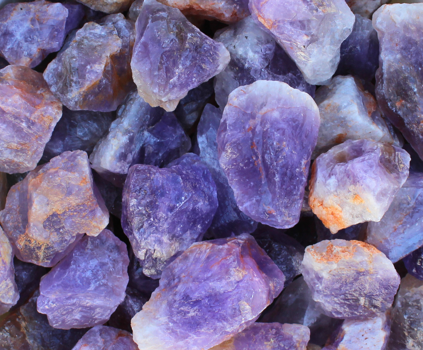 Amethyst | Large Tumbling Rough Rocks from Brazil | 2" - 3" Raw Crystals