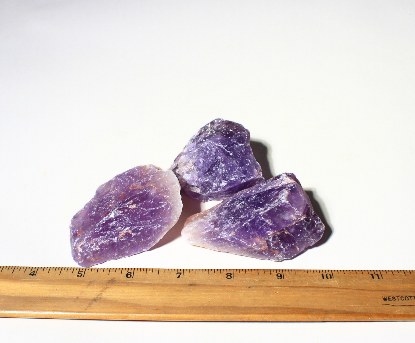 Amethyst | Large Tumbling Rough Rocks from Brazil | 2" - 3" Raw Crystals
