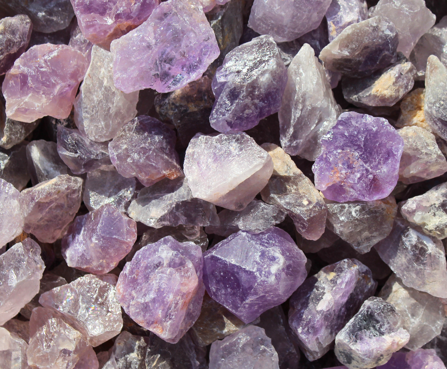 Amethyst | Tumbling Rough | Brazil