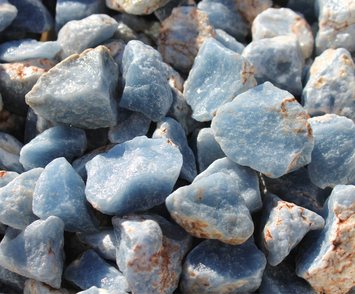 Angelite "Baby Blue" | Rough Rock