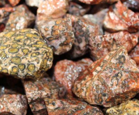 Leopard Skin Jasper | Tumbling Rough