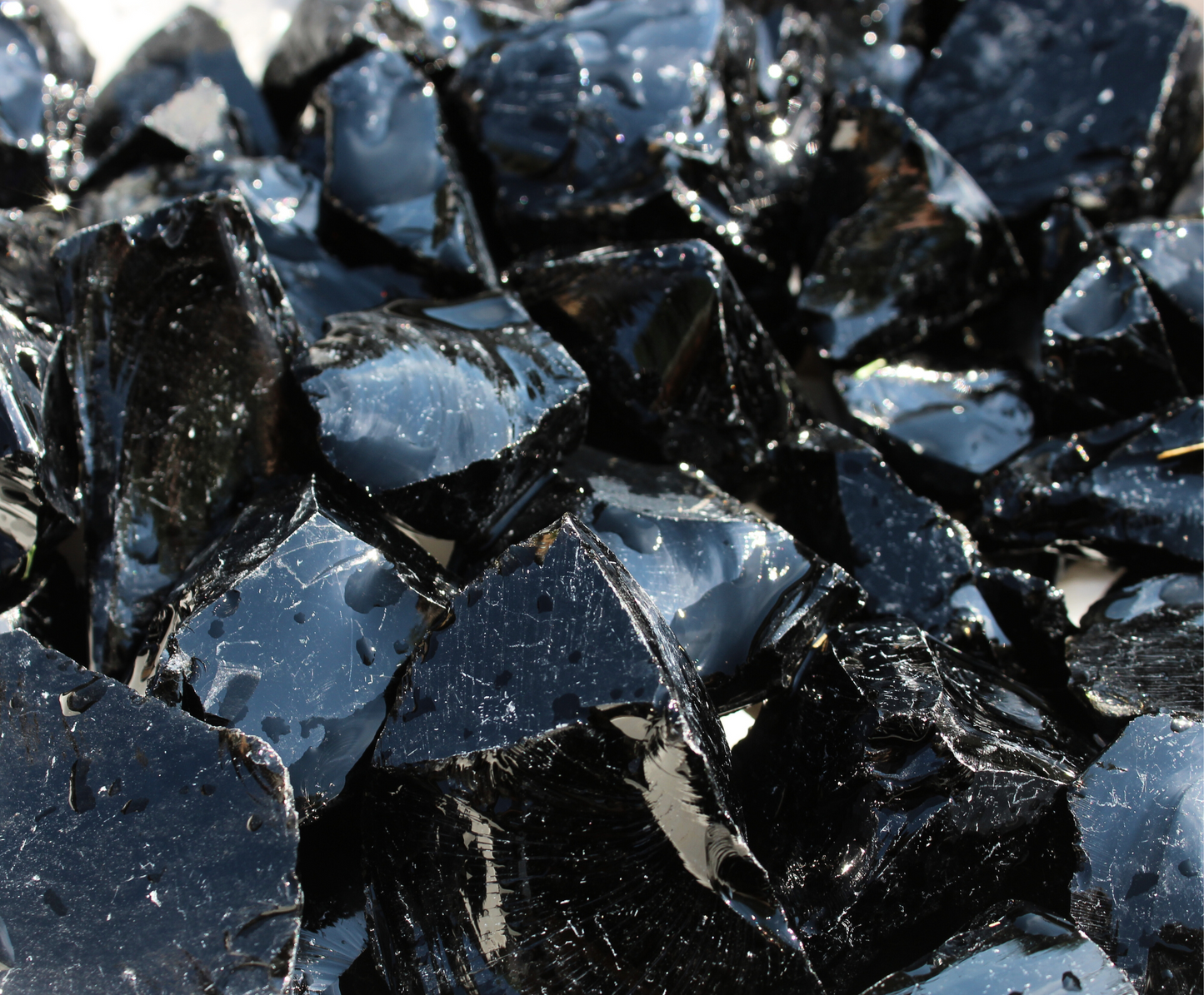 Black Obsidian | Tumbling Rough