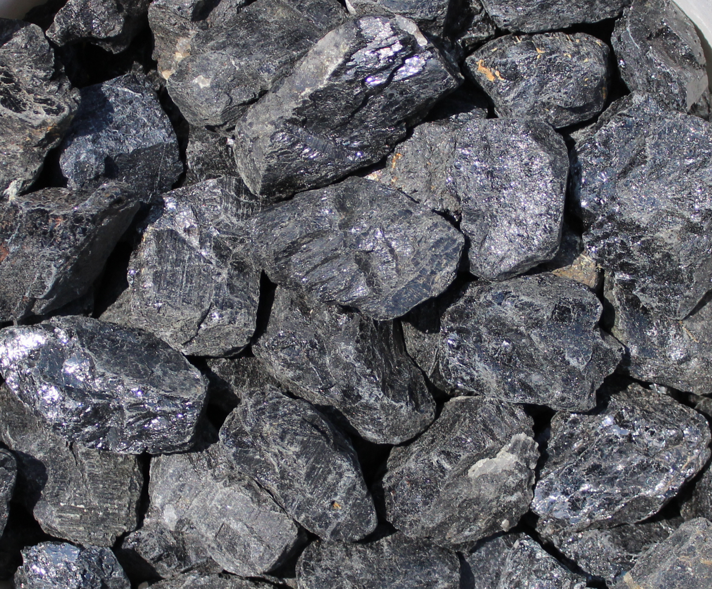 Black Tourmaline | Tumbling Rough