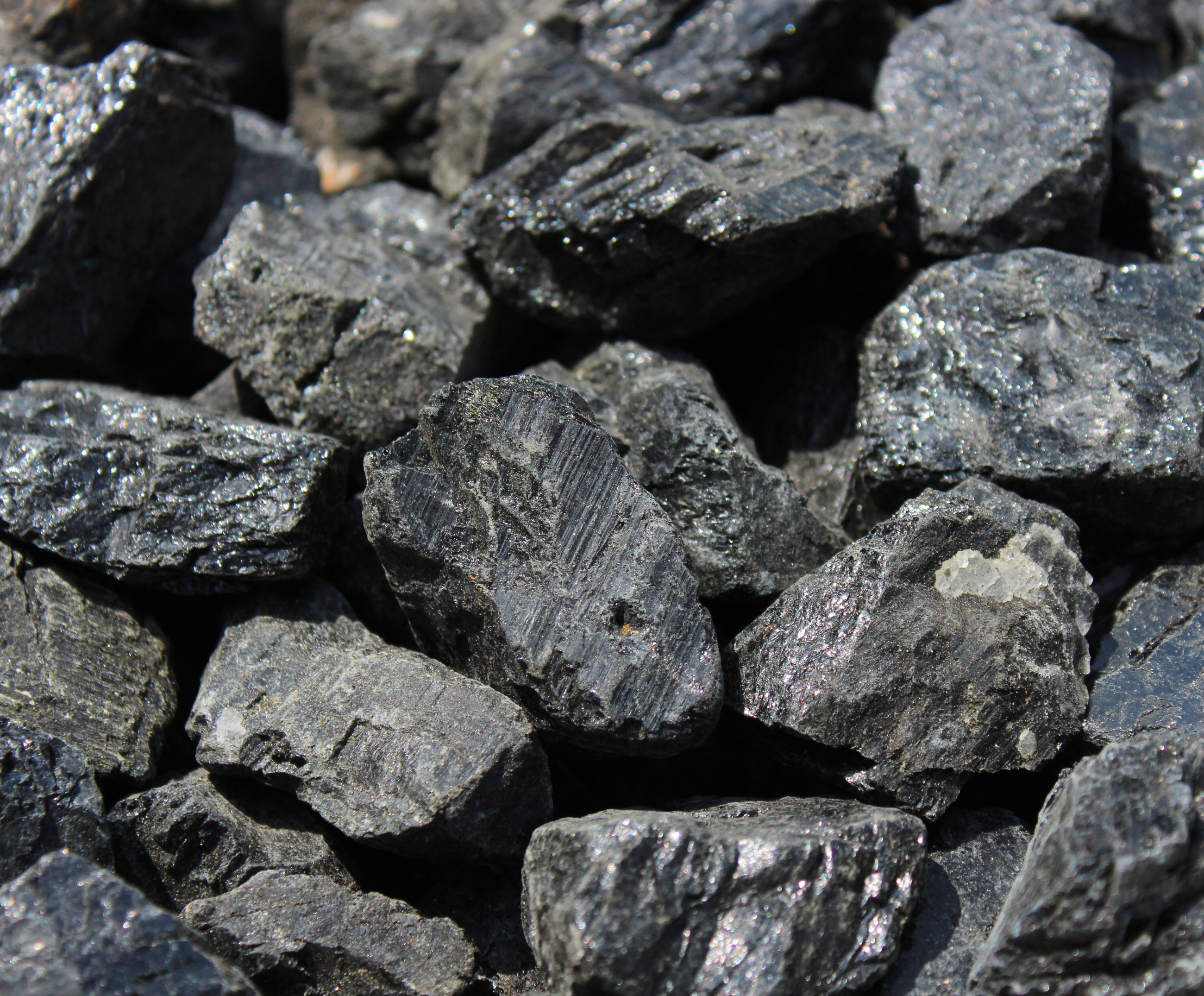 Black Tourmaline Rough Rocks from Brazil SM, MED, LG Raw