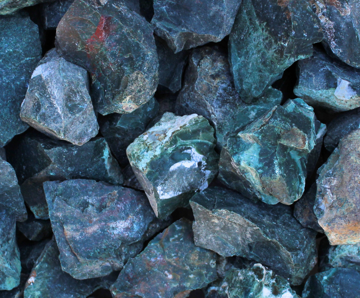 Green Bloodstone | Tumbling Rough