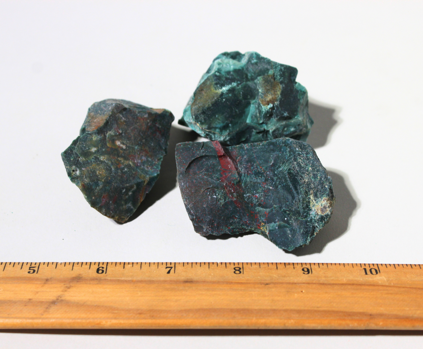 Green Bloodstone | Tumbling Rough