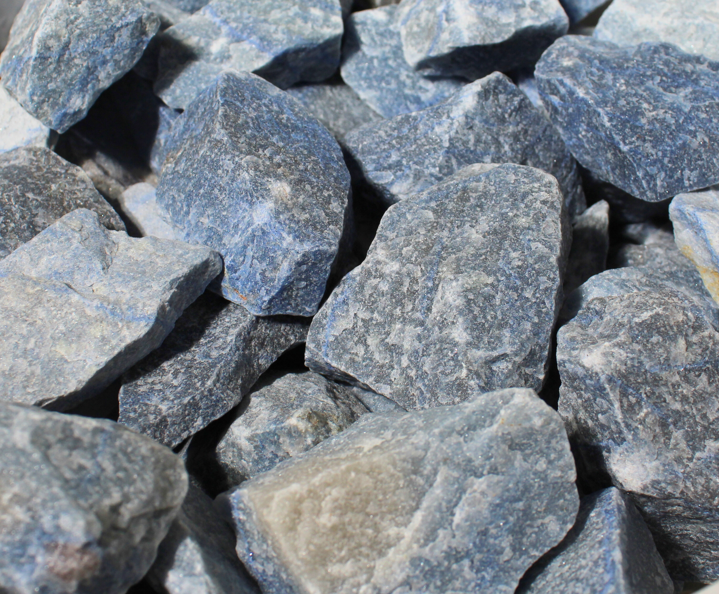 Blue Quartz | Tumbling Rough