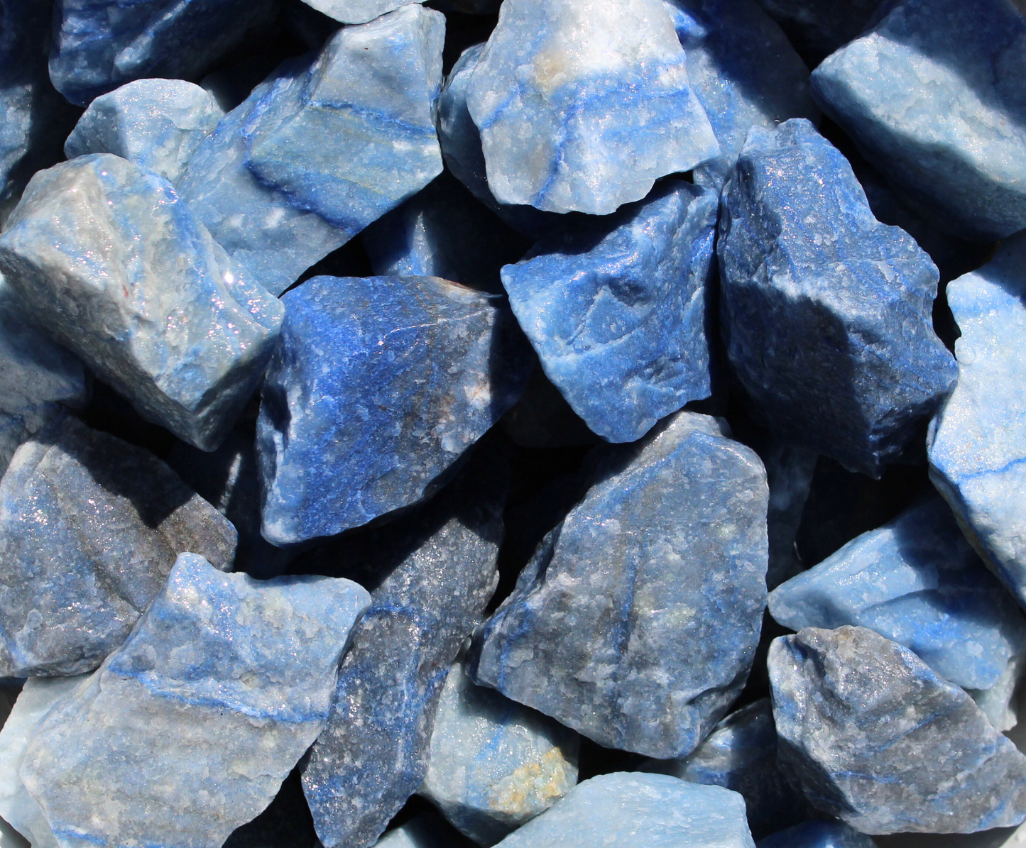 Blue Quartz | Tumbling Rough