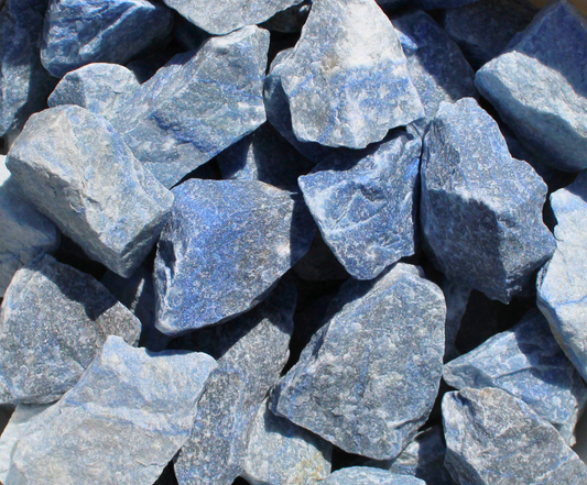 Blue Quartz | Tumbling Rough