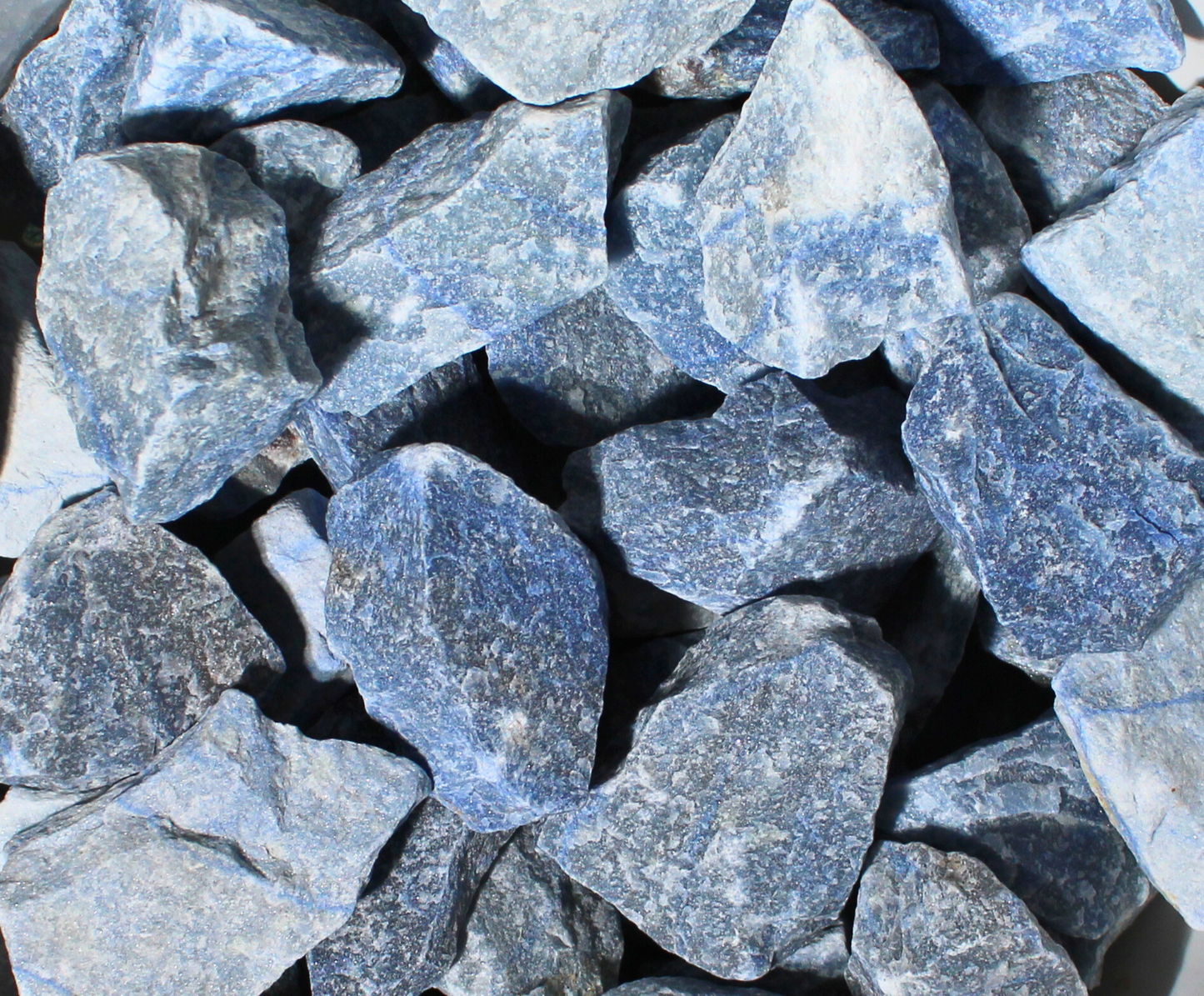 Blue Quartz | Tumbling Rough