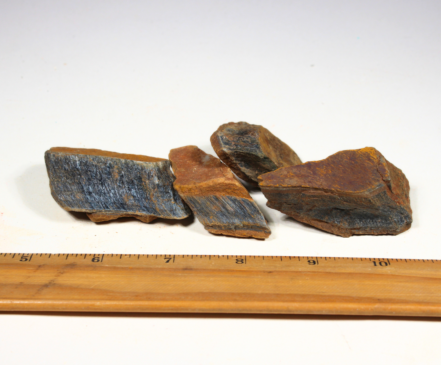 Blue Tiger's Eye | Tumbling Rough