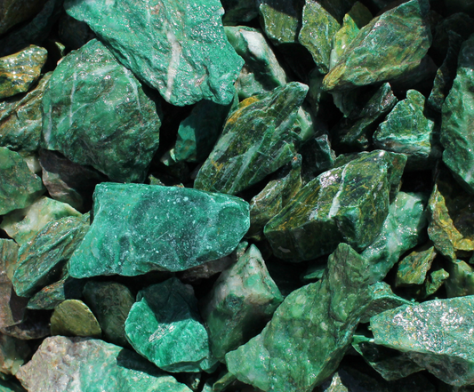 Buddstone "African Jade" | Tumbling Rough
