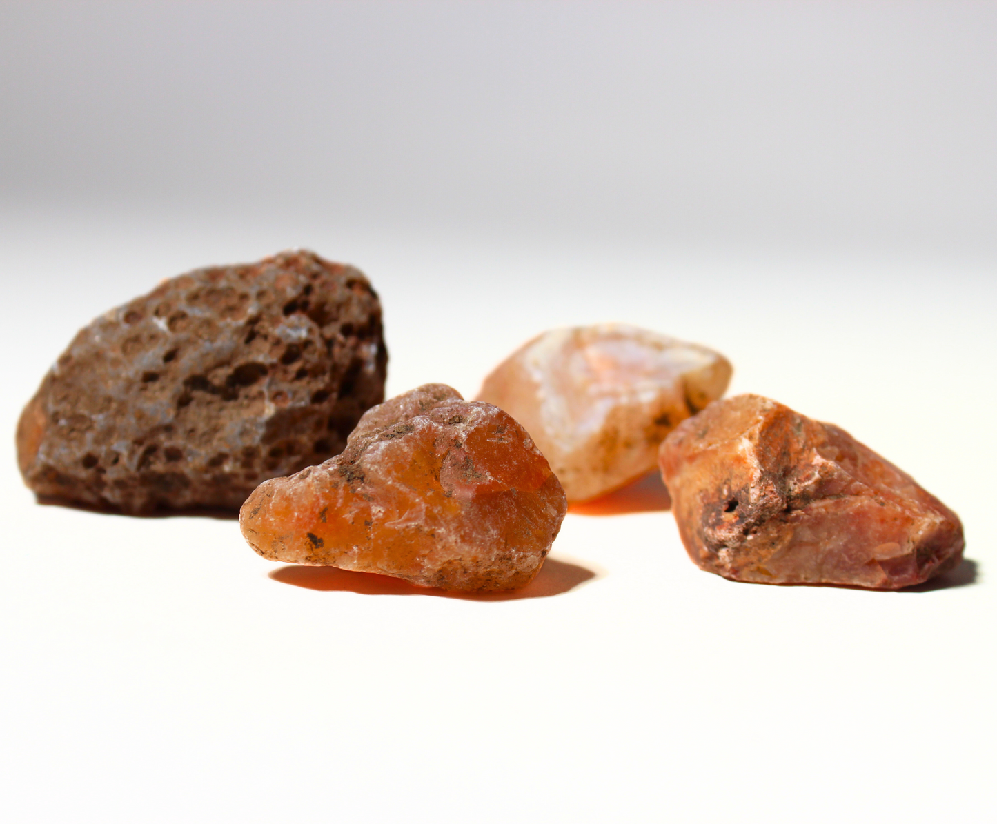 Carnelian | Tumbling Rough | Brazil