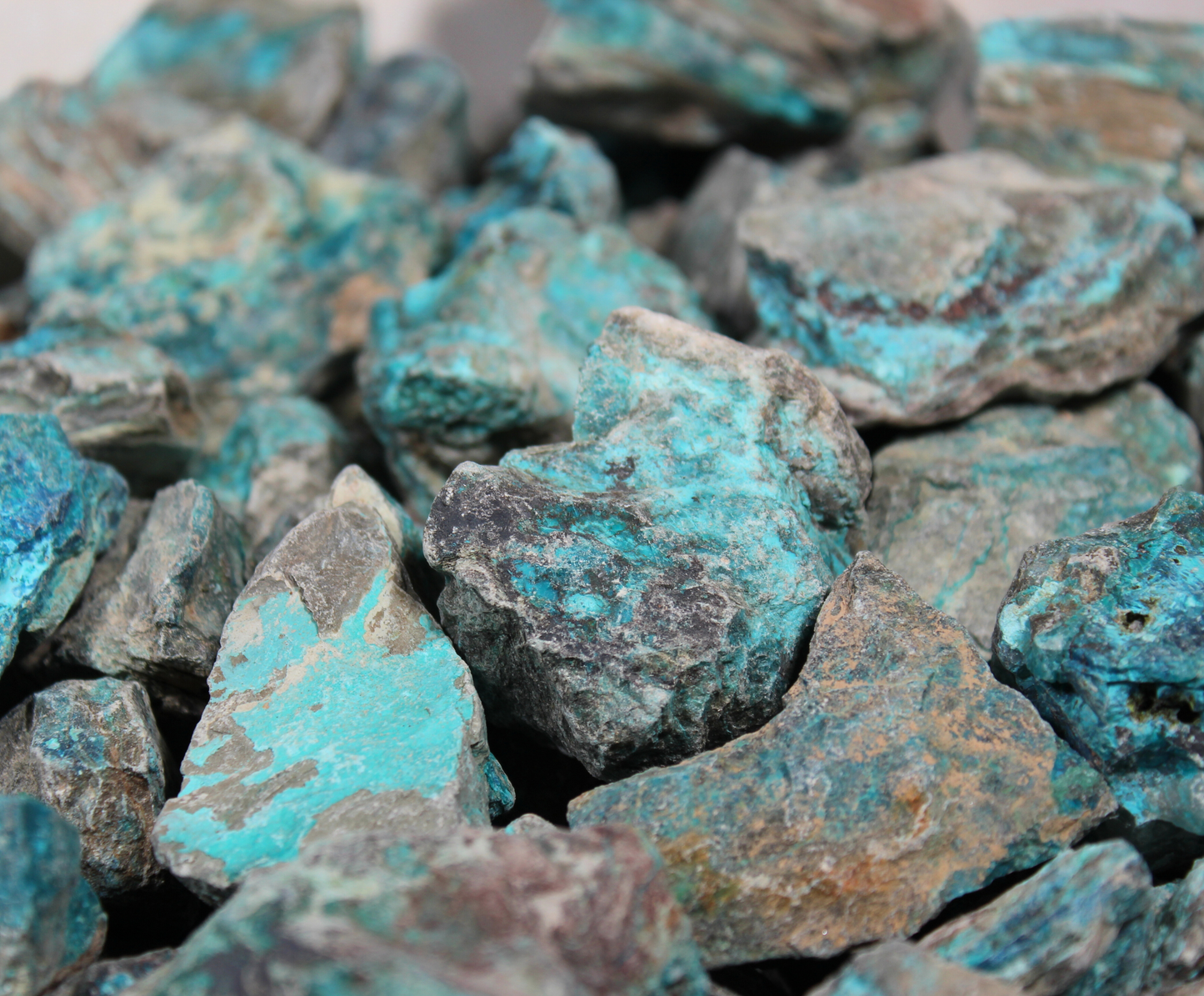 Chrysocolla "A" Grade | Tumbling Rough