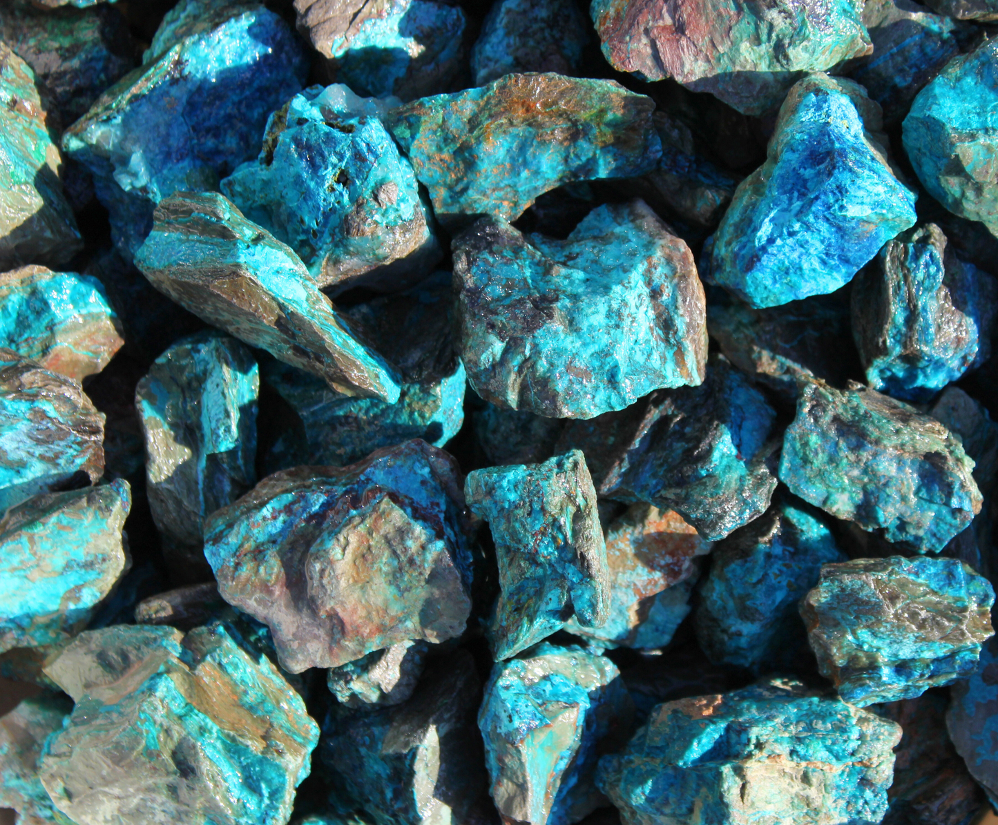Chrysocolla "A" Grade | Tumbling Rough