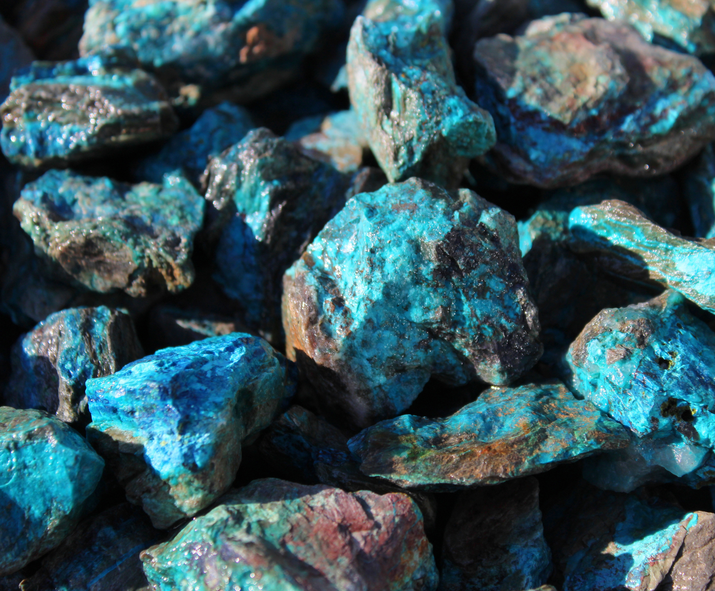 Chrysocolla "A" Grade | Tumbling Rough