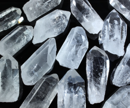 Clear Quartz Points | "A" Grade | Raw Bulk Crystals