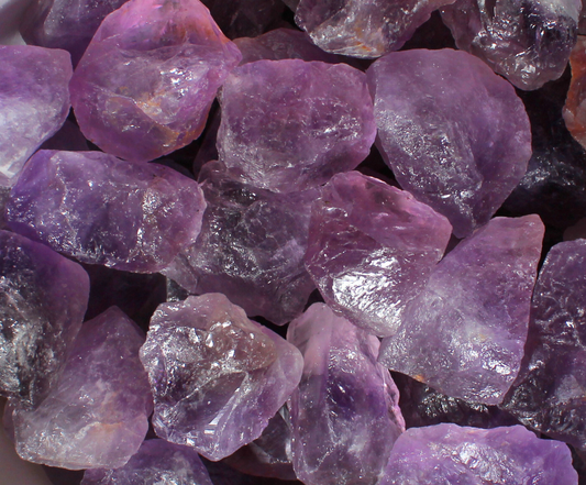 Amethyst "A" Grade | Tumbling Rough