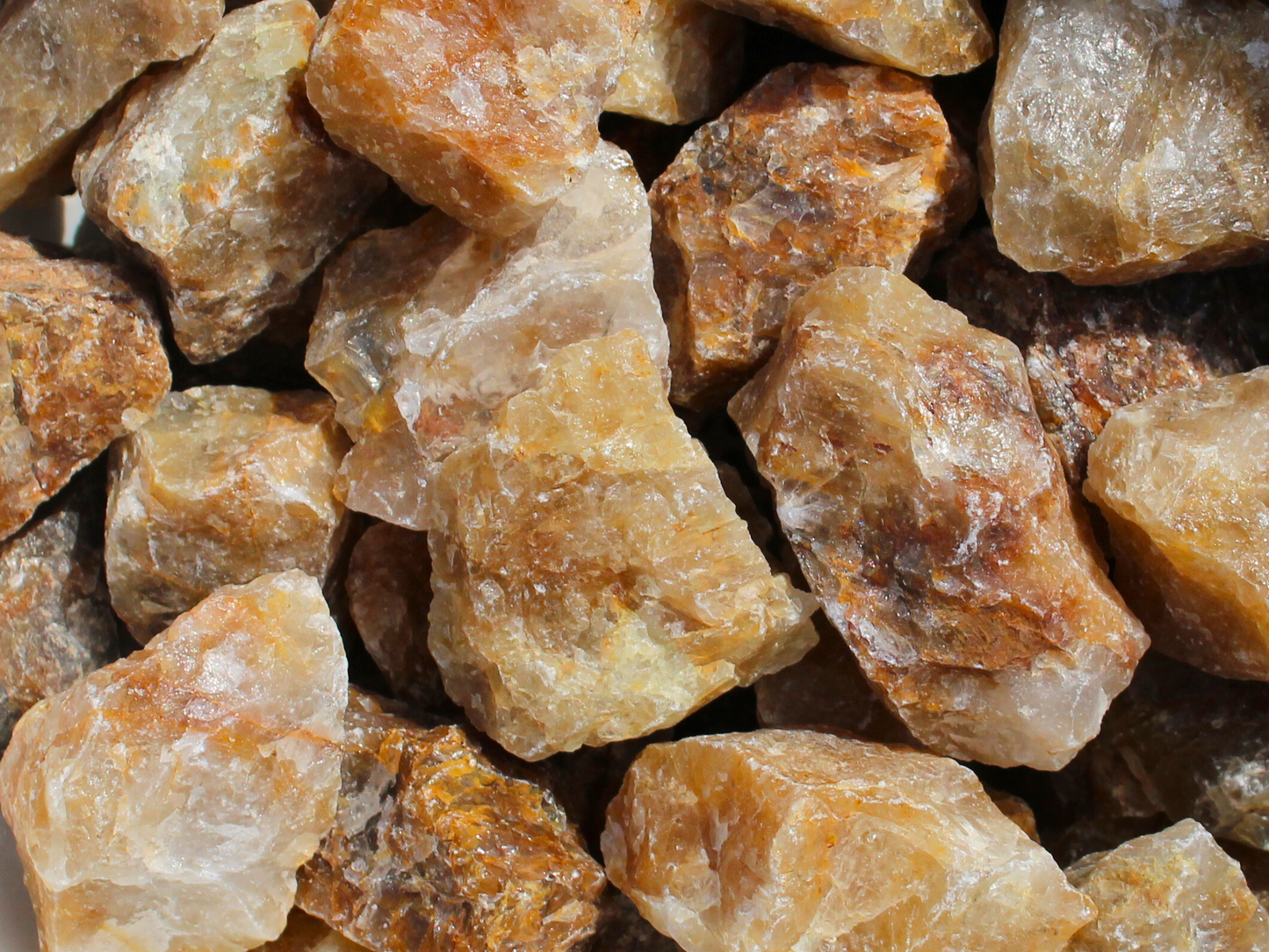 Strawberry Quartz | Tumbling Rough
