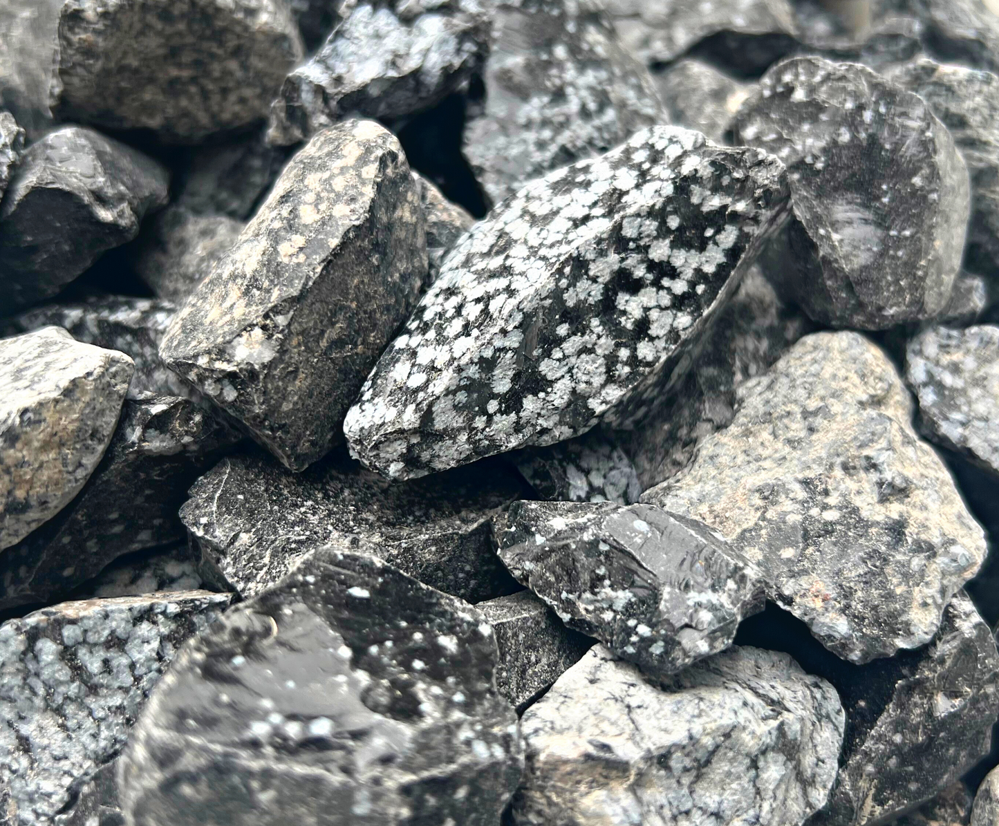 Snowflake Obsidian | Tumbling Rough