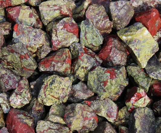 Dragon Blood Jasper | Tumbling Rough