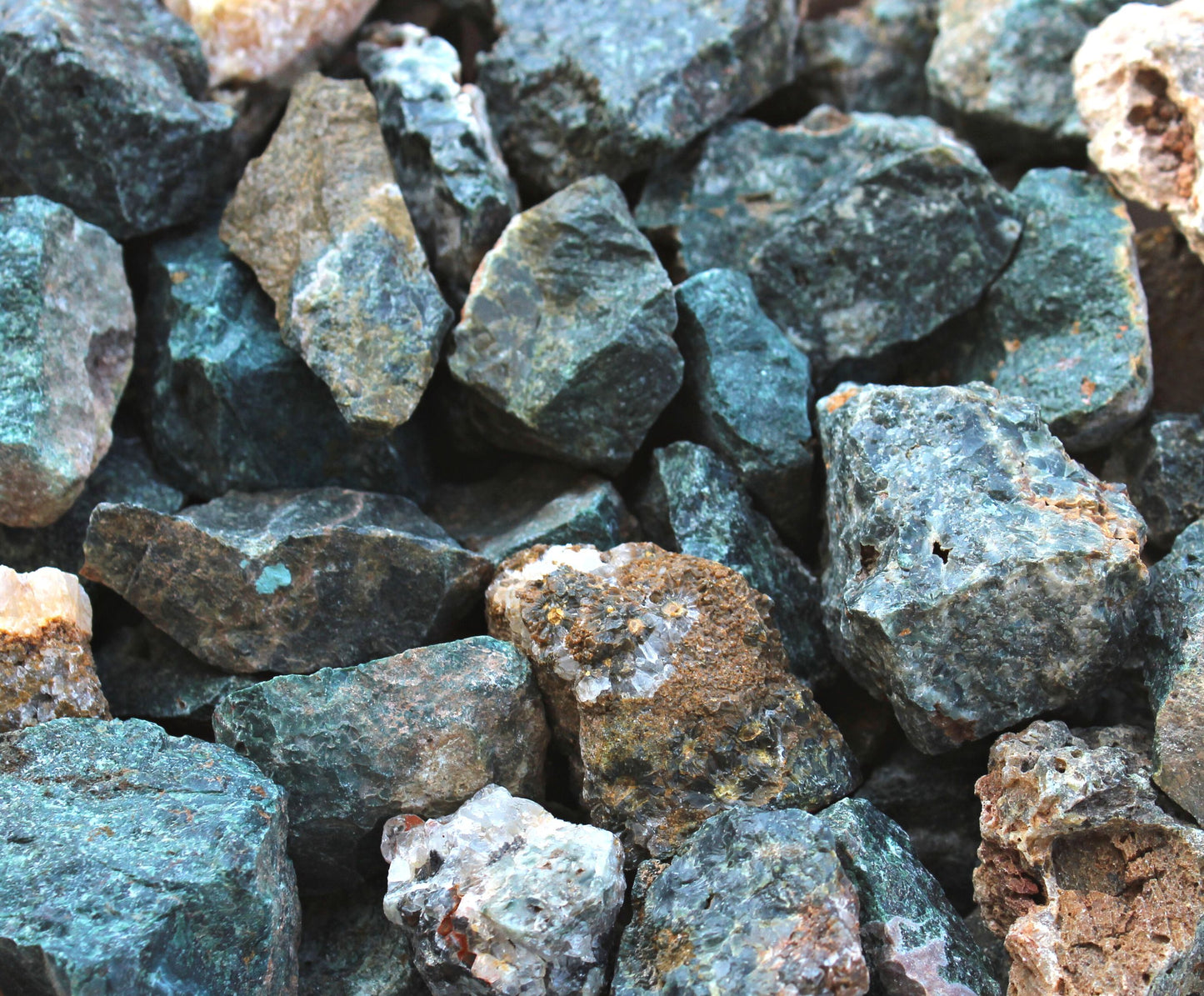 Sea Jasper | Large Tumbling Rough Rocks | 2" - 3" Raw Crystals