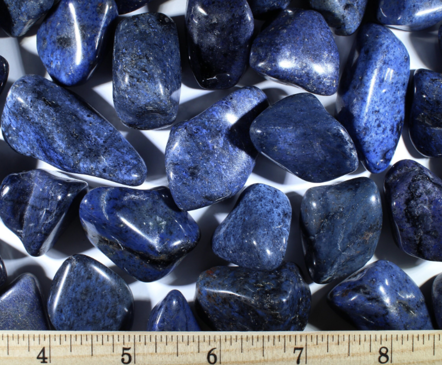 Dumortierite - Tumbled Gemstones from South Africa