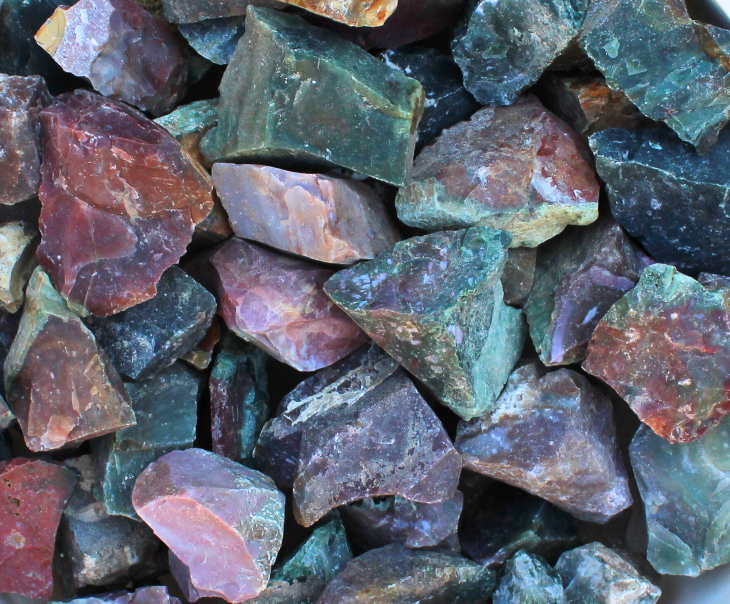 Fancy Jasper I Tumbling Rough Rocks from India I 1" - 2" Raw Crystals