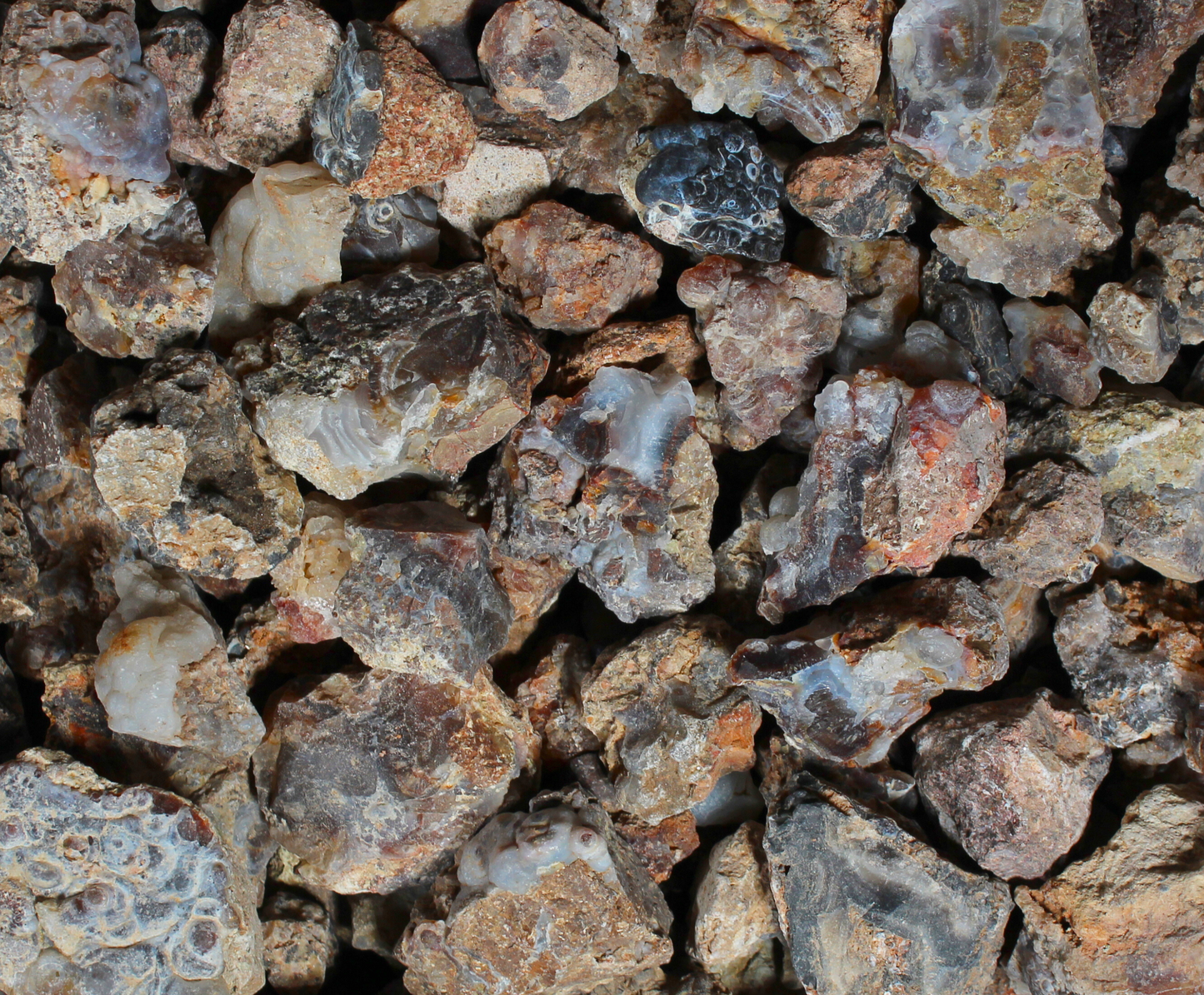 Fire Agate | Tumbling Rough