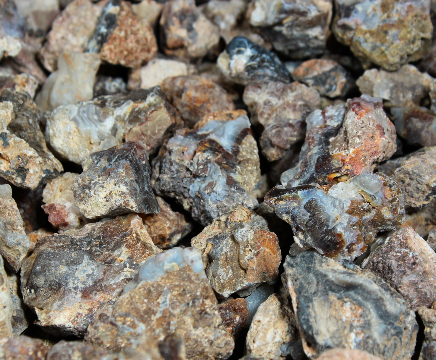 Fire Agate | Tumbling Rough