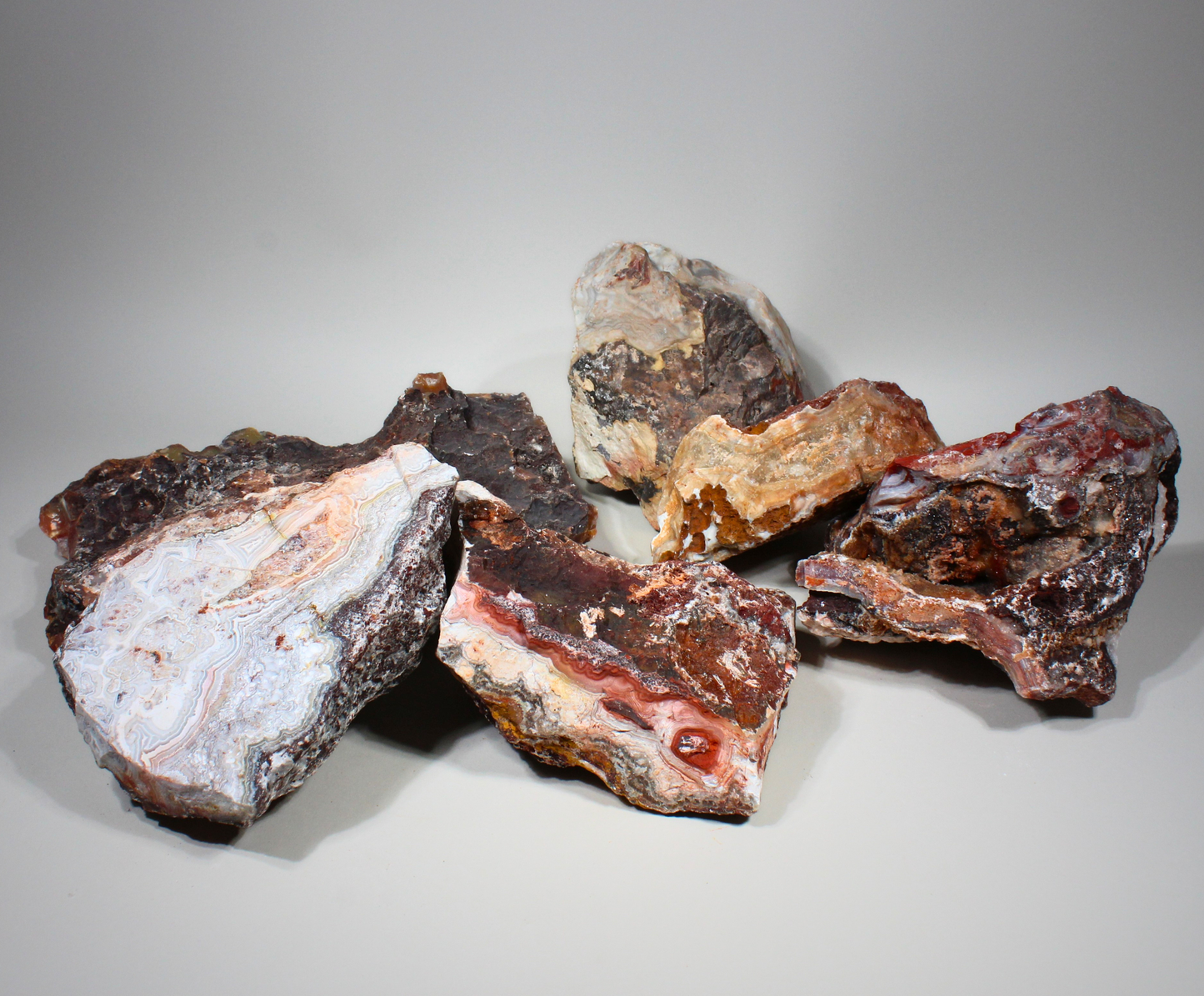 Flower of Peach Lace Agate | "Flor de Durazno" | Lapidary Rough