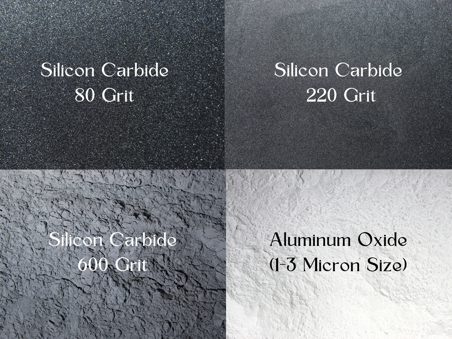 Bulk Grit Pack - Silicon Carbide and Micro Alumina Polish | All Stages