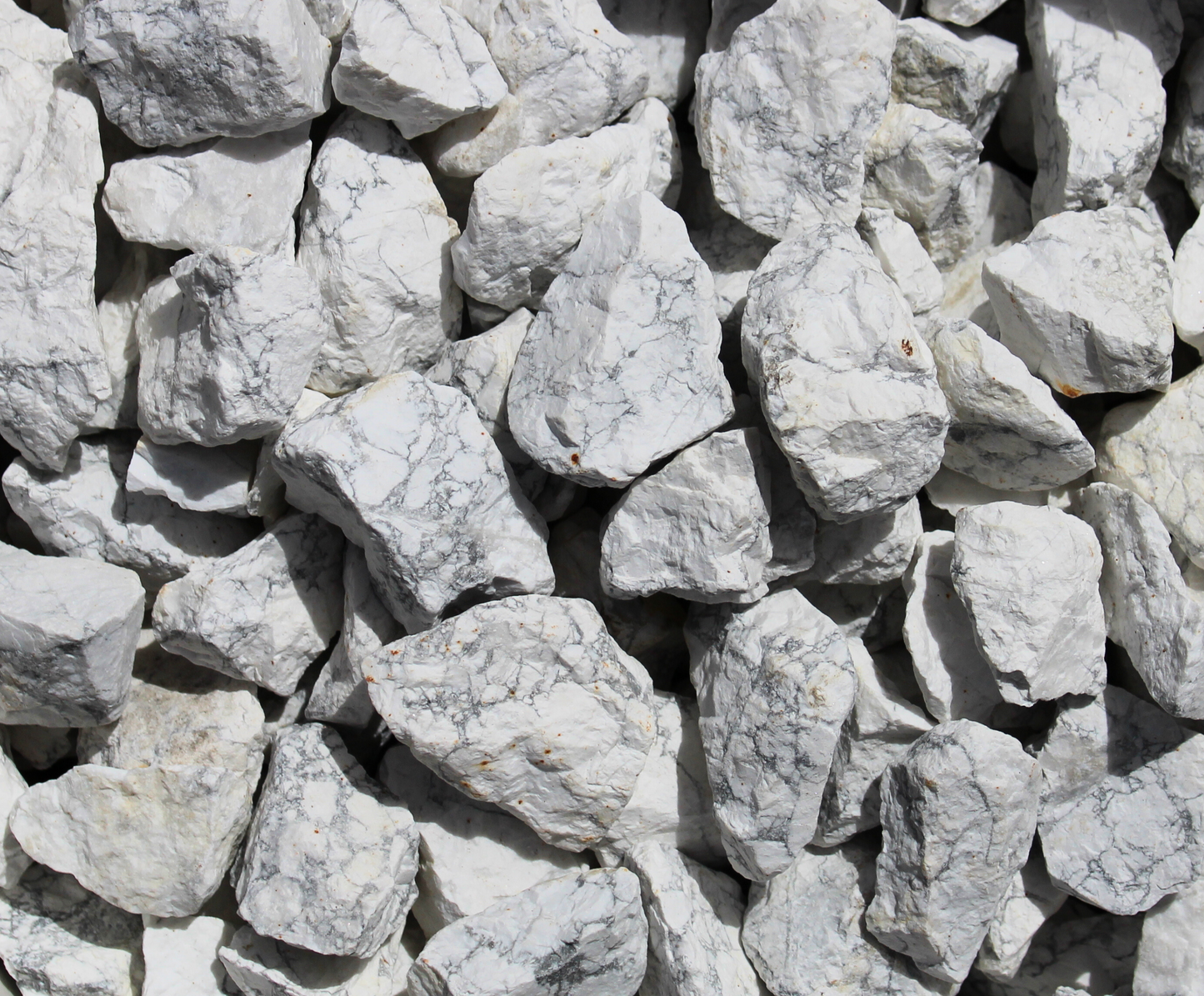 Howlite “White Magnesite” | Tumbling Rough