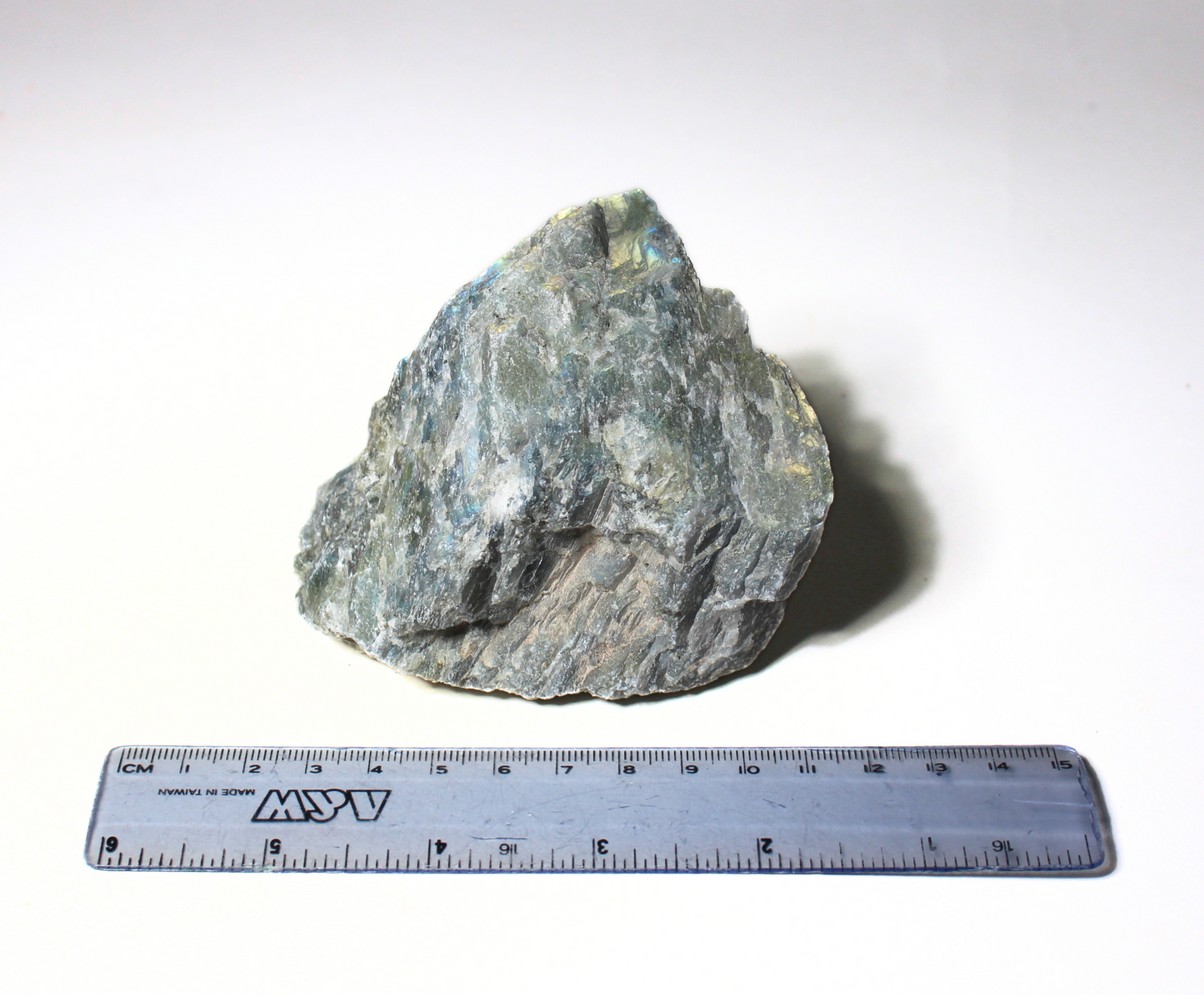 Labradorite Flash Specimen Piece from Madagascar #1A - Natural Large Chunk - Collectible Gift Decor