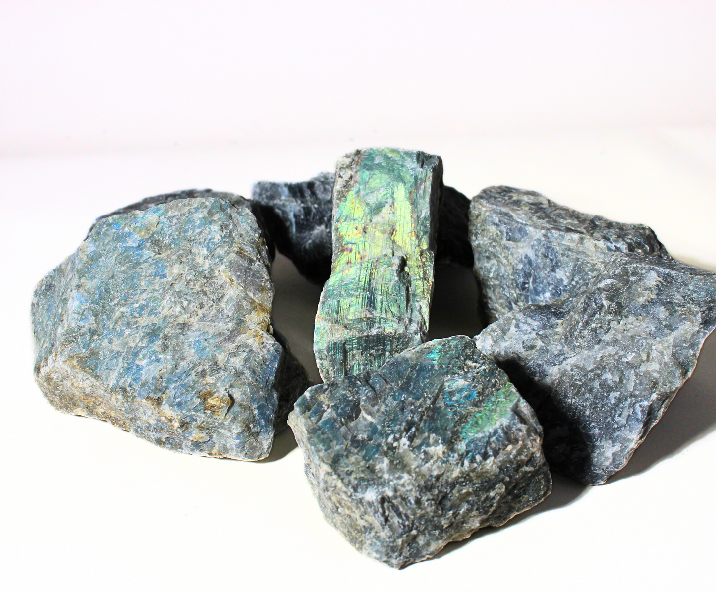 Labradorite | X-Large Rough Rock from Madagascar | 3" - 5" Raw Crystals