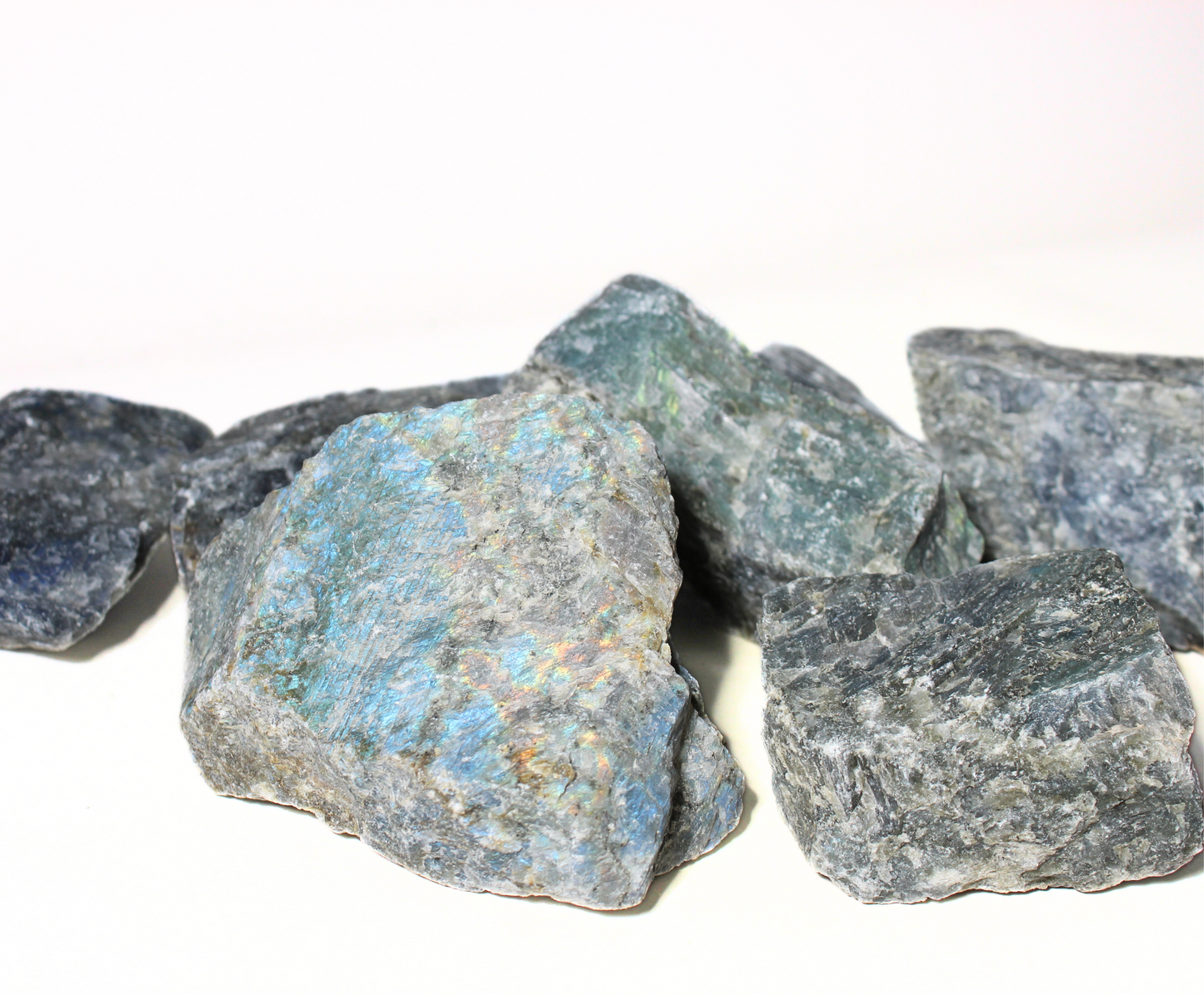 Labradorite | X-Large Rough Rock from Madagascar | 3" - 5" Raw Crystals