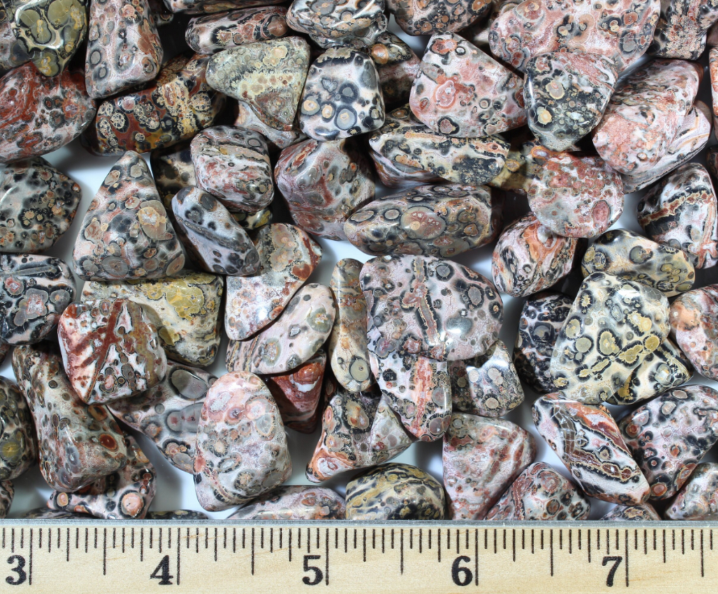 Leopard Skin Jasper - Tumbled Gemstones from Mexico
