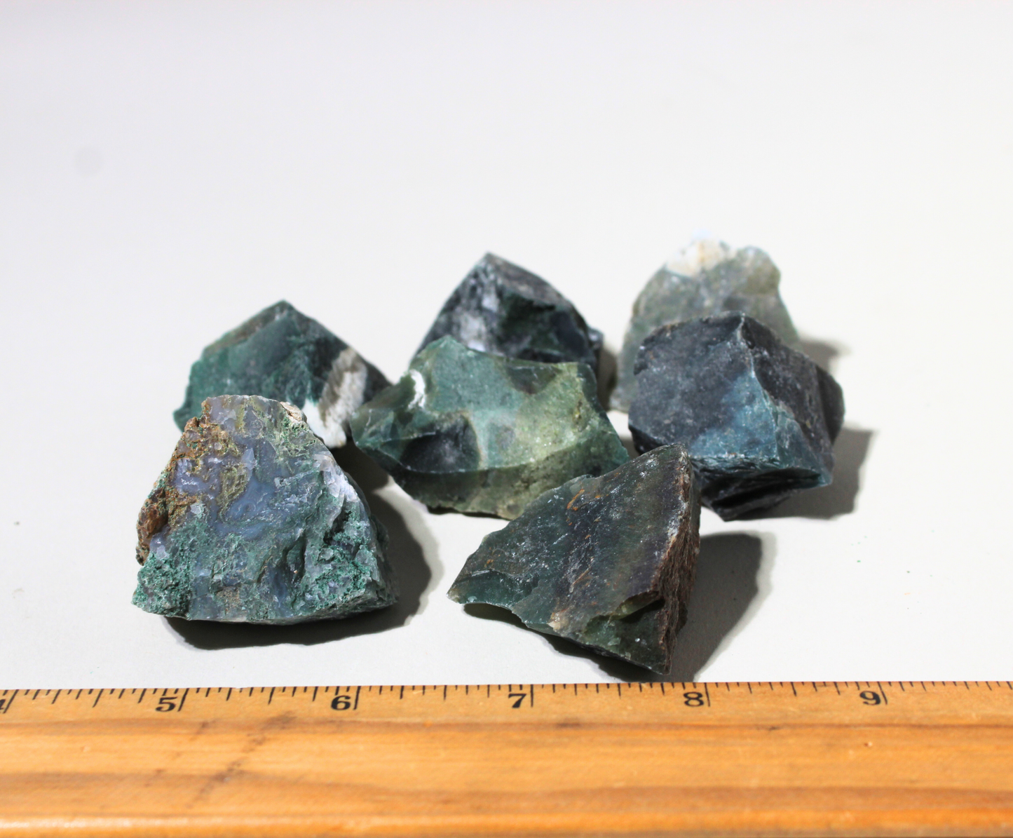 Moss Agate | Tumbling Rough