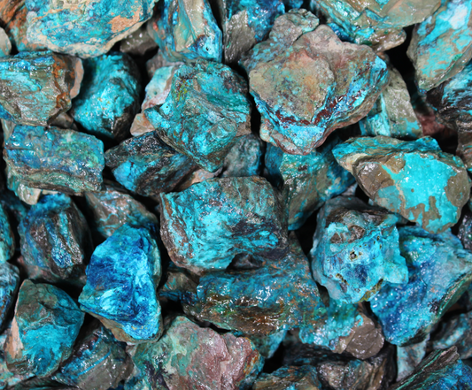 Chrysocolla "A" Grade | Tumbling Rough