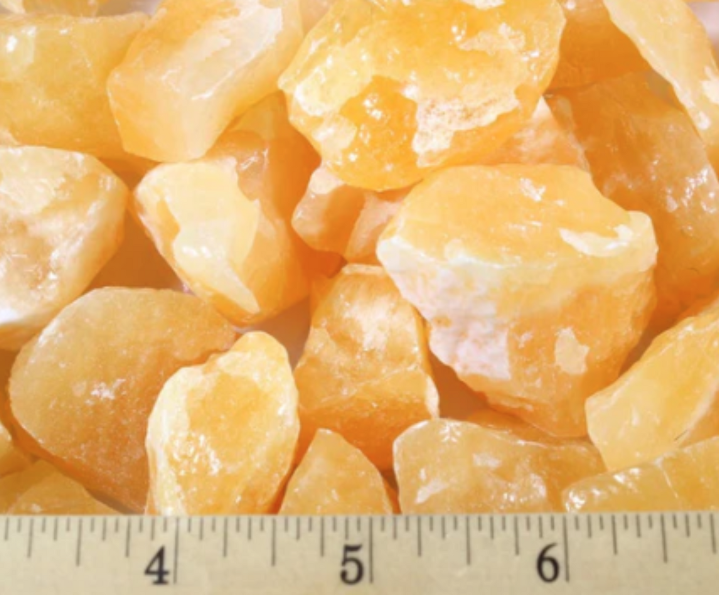 Orange Calcite | Tumbling Rough