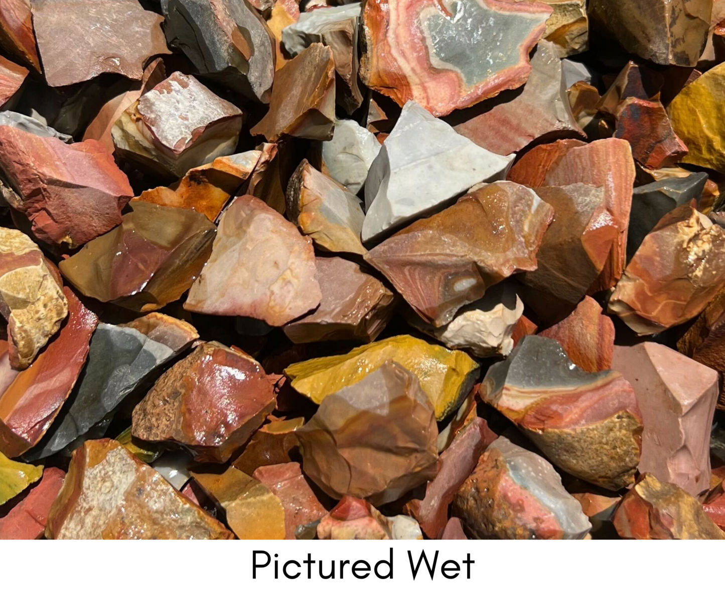 Polychrome Desert Jasper | "Royal Savannah" Raw Crystals from Madagascar
