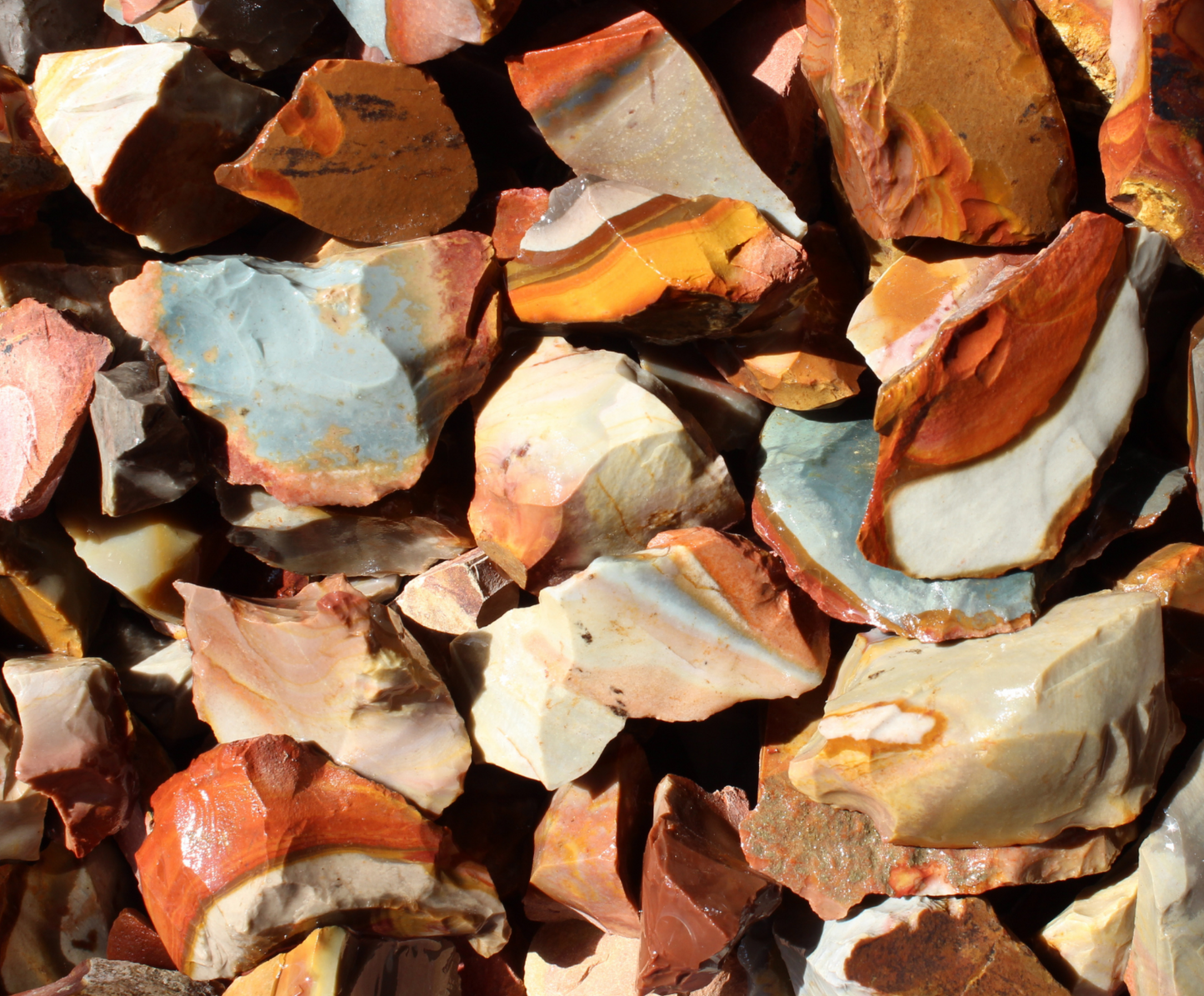 Polychrome Desert Jasper | "Royal Savannah" Raw Crystals from Madagascar