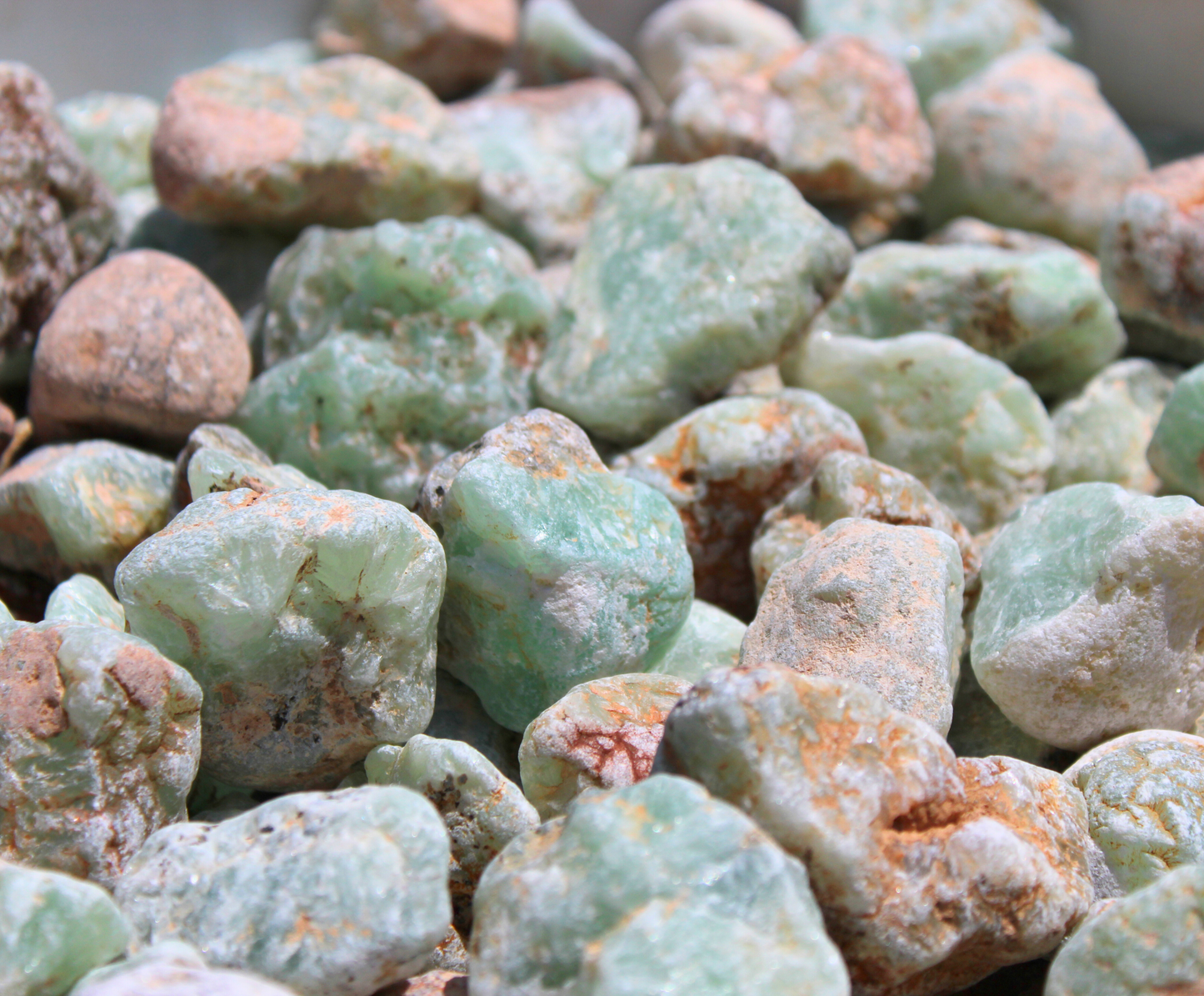 Prehnite | Tumbling Rough