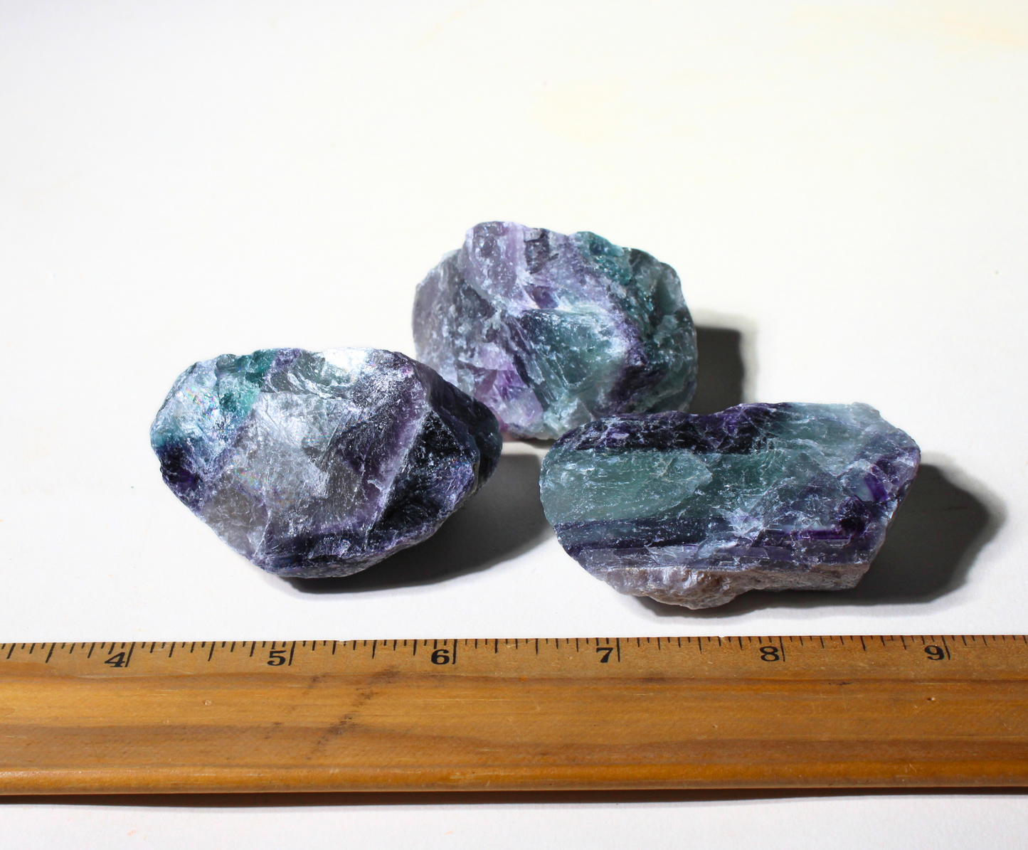 Rainbow Fluorite | Tumbling Rough