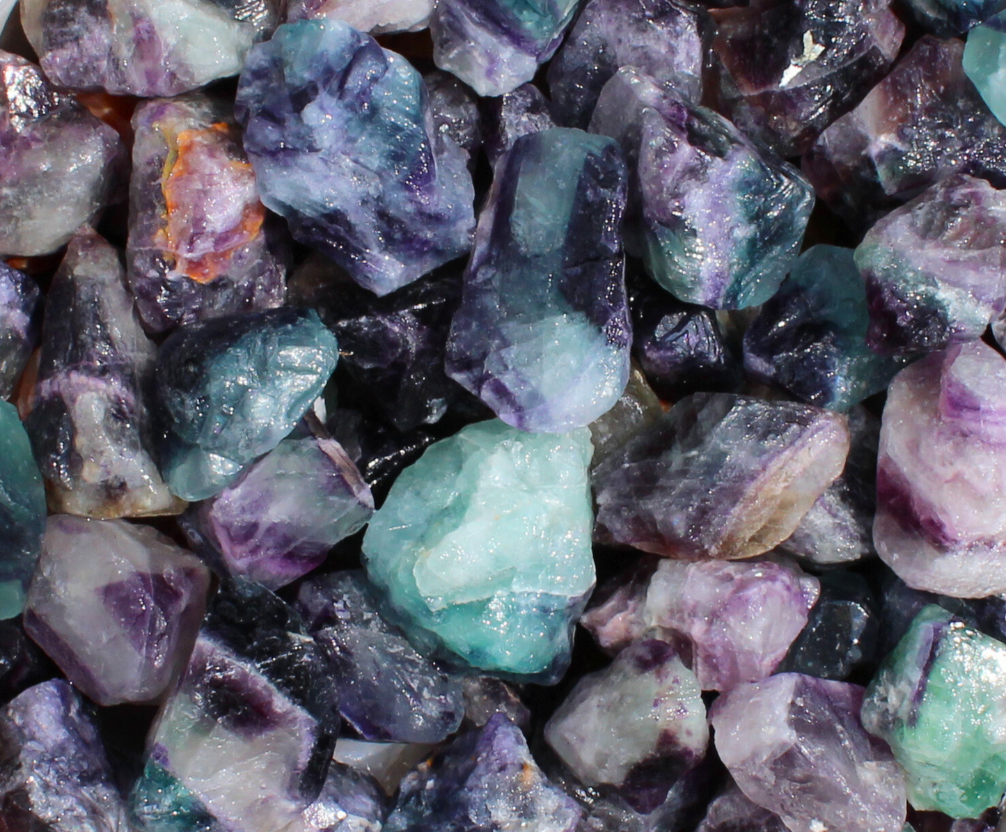 Rainbow Fluorite | Tumbling Rough